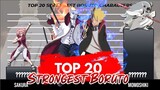 TOP 20 🔥🔥🔥 STRONGEST BORUTO CHARACTERS | Hachimaru-kun Power Level