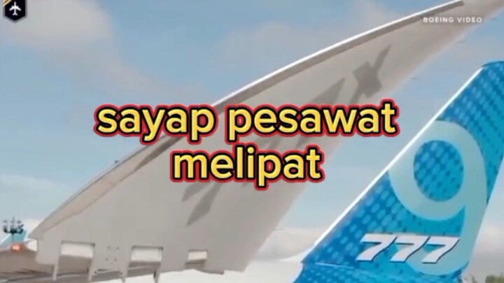 sayap pesawat yang bisa dilipat