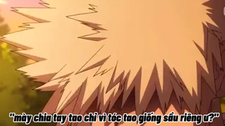 hối hận quá 🐧/ Chia tay Bakugou vì tóc giống sầu riêng ?