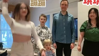 Finnish family's chick cha-cha dance!!