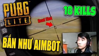 QUANGSPIN BẬT AIMBOT LÁI XE GIẾT CẢ MAP 18 KILLS CỰC NGẦU | PUBG LITE