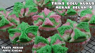 Resep Triks Dan Tips Bolu Kukus Jumbo Mekar Belah 4 Anti Gagal