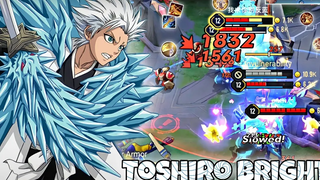 Bright Toshiro Hitsugaya Skin Jungle Pro เกมเพลย์ Arena of Valor Liên Quân mobile