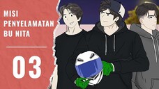 PART 3 - RIO SI ANAK JALANAN FEAT @Dhotdesign - Drama Animasi Sekolah