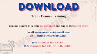 Traf – Framer Training