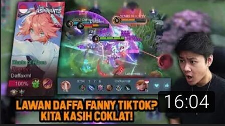 KETEMU DAFFA FANNY TIKTOK YANG GG ITU ! KITA KASIH DIA COKLAT - Mobile Legends