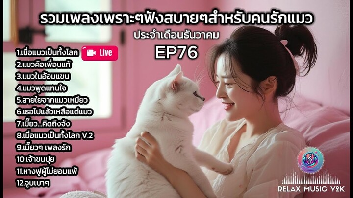 รวมเพลงเพราะๆฟังสบายๆสำหรับคนรักแมว EP76