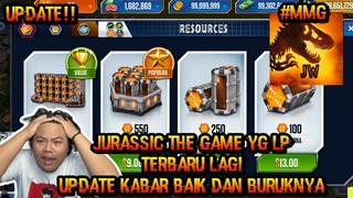 UPDATE NIH JURASSIC WORLD THE GAME YANG LP TERBARU  ADA KABAR BAIK DAN BURUK JUGA AGAR BISA BELI ALL