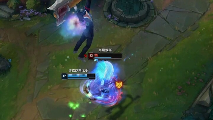 He brutally jammed his axe into his girlfriend’s leg, and the brutal, lightning-fast strike sent her