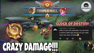 Clock of Destiny Good for Gatot? Well Played TV Gatotkaca Gameplay | MLBB