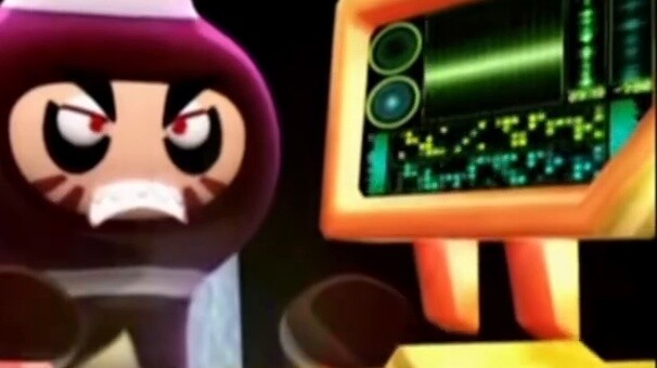 "ฉากที่มีชื่อเสียงโด่งดังของ Fruit Bao การโจมตีพิเศษกับโจรชั่วร้ายทั้งสี่"