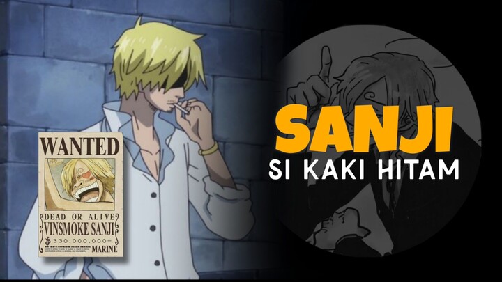 sanji si kaki hitam - One Piece