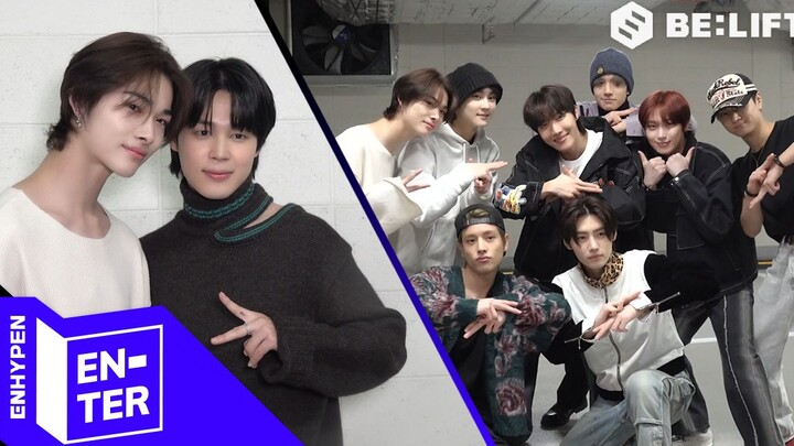[EN-TER key] TikTok Challenge with j-hope & Jimin Sketch - ENHYPEN