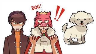 Doggy distracts Technoblade❤️ ft. WilburSoot and Tommy Innit | Dream SMP Animatic