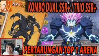 🔥🔥PERTARUNGAN RANK 1 ARENA [3SSR+ VERSUS 2SSR+] - ONE PUNCH MAN The Strongest