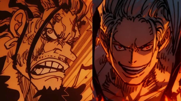 Xebec vs Garling - Full Fight - One Piece Animation