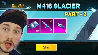 M416 GLACIER CRATE OPENING PART - 2 | PUBG MOBILE NEW WISH GLACIER CRATE OPENING | @Panda Reacts