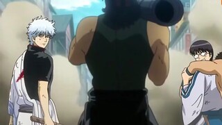 Gintama: Eden Yamazaki turns into John Rambo to save the scene