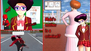 Maki's mother is Criminal?😲| Sakura School Simulator Mystery