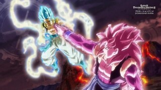 Super Dragon ball Heroes Episode 48 Gogeta SSJ4 Limit Breaker Vs Gogeta Blue Evolution!!!