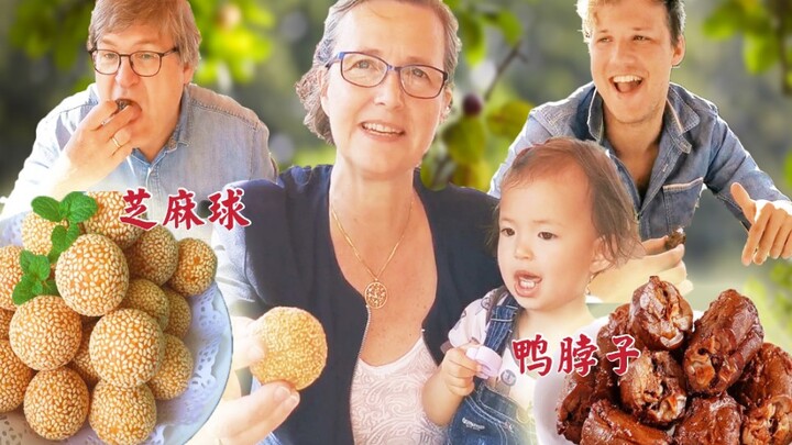 Foreign in-laws can’t stop munching on duck necks and sesame balls—neighbors are dying of envy!
