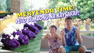 PUTO BUMBONG!!! MERYENDA TIME WITH ISRAELITE | Tenrou21