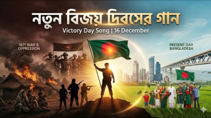 বিজয় বিজয় বিজয় | 16 December Victory Day Song 2025 | New Bangla Patriotic Song