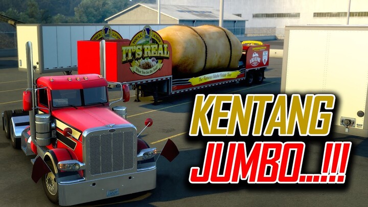ANTAR BARANG PERTAMA DENGAN TRUCK SENDIRI | KENTANG SUPER | AMERICAN TRUCK SIMULATOR INDONESIA