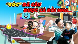 VLOG #2: DẠY CON CHƠI PLAY TOGETHER || CÂU CÁ VẤT VẢ THỰC SỰ || TÙNG TAY TO & BẠN SÓC
