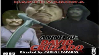 Anino ni David Cruzado 1985 Dante Varona Action Film Philippines