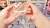 Transparent non-Newtonian? Light Touch is Water, Violent Ravage is Semi-Solid Magical Slime