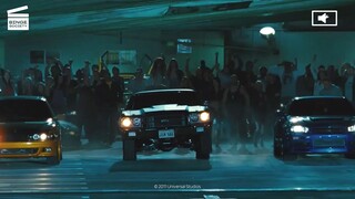 Fast & Furious : A Tight Race HD CLIP
