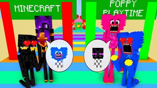 Monster School: Destiny Run Challenge Angel vs Devil -CUTE GIRL | Dancing Road | Minecraft Animation