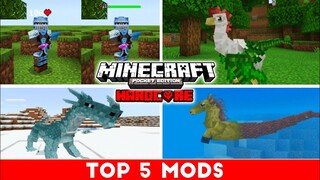 Minecraft Pocket edition Top 5 Mods || Minecraft PE Custom Mobs || Kakashi Gaming