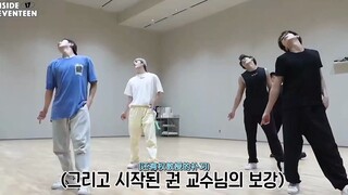 [seventeen] ห้องซ้อม "Thirteenth Moon Dance" ของทีม Black Bubble... การต่อสู้ของทีม Po ~ ควานซอนยอง 