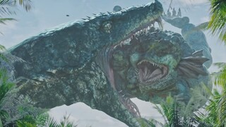 Seekor ular piton sepanjang 300 meter menelan seekor katak sepanjang 10 meter dalam sekali teguk. Fi