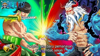 ONE PIECE TERBARU ! MAKIN RAME ! AKHIRNYA PERTARUNGAN ZORO VERSUS GOROSEI MARS DIMULAI !