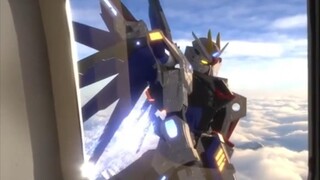Don't panic when you see Gundam on a plane