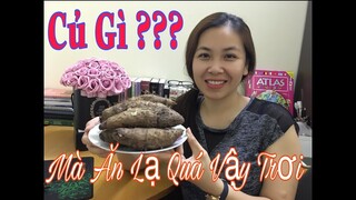 Ẩm Thực Hà Nội/Củ Từ Lông Ăn lạ Miệng Và Tác Dụng Bất Ngờ Của Nó