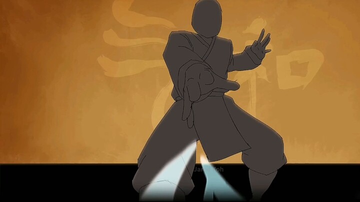 Avatar: The Last Airbender Fan Art Super Cool Four Elements Continuous Action Animation (Original Sp