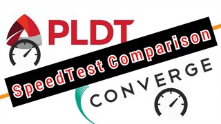 SpeedTest Comparison of PLDT & CONVERGE