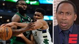 ESPN "SHOCKED" Boston Celtics storm back against Bucks to win Game 4 116-108 and tie up series