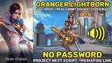 Granger Lightborn Skin Script No Password - Full Voice & Latest HD Effects | Mobile Legends