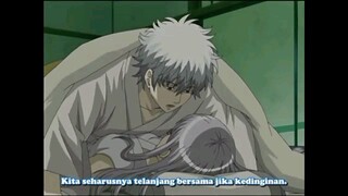 Cinta terhalang genre 😂 gintoki and sacchan scene