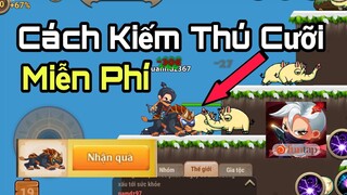 Gia Tộc Huyền Thoại-Những Cách Nhận Và Tìm Thú Cưỡi Miễn Phí Trong Game