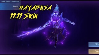 How to get upcoming Hayabusa Epic Skin | Double 11 event | Mlbb new event 2021 | Mobile legends