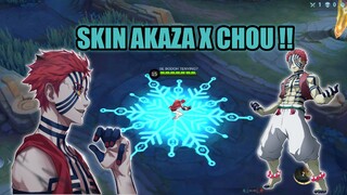 SKIN AKAZA X CHOU  SEBAGUS INI !! | MOBILE LEGENDS