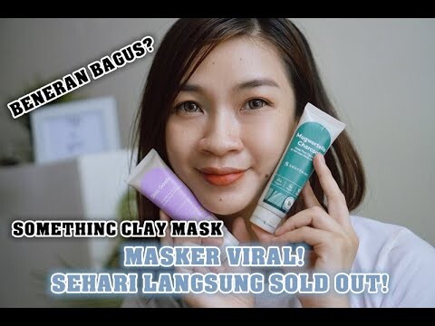 Review Somethinc Clay Mask I Mugwortella Charcoal & Skin Goal