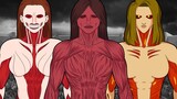 All FEMALE TITANS In Attack On Titan (2021 Updated)