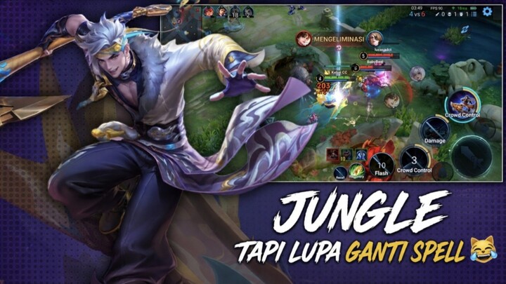 Moment kocak lah, tapi Hero ini sakit jir - HOK gameplay
